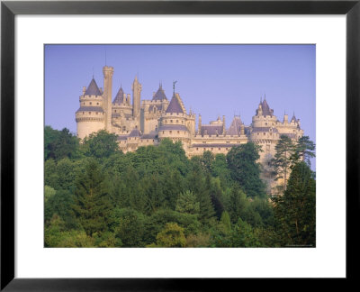 Pierrefonds Castle, Picardie (Picardy), France, Europe by John Miller Pricing Limited Edition Print image