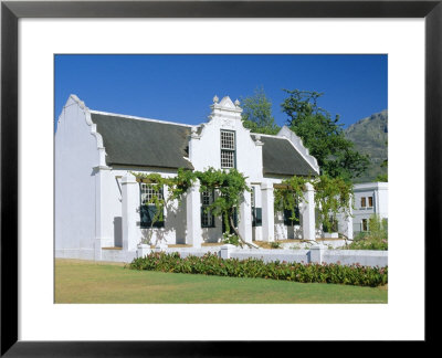 Cape Dutch Architecture, Early 19Th C. Stellenbosch, South Africa by Fraser Hall Pricing Limited Edition Print image