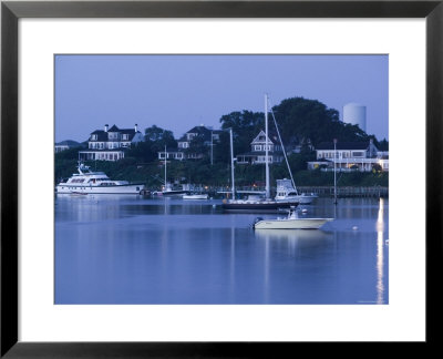 Inner Harbour, Edgar Town, Martha's Vineyard, Massachusetts, Usa by Walter Bibikow Pricing Limited Edition Print image