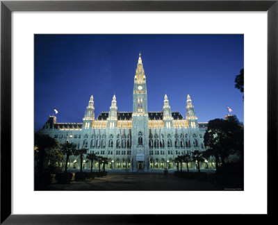 Rathaus, Vienna, Austria by Gavin Hellier Pricing Limited Edition Print image