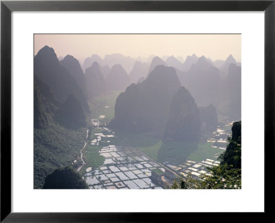 Rice Fields, Yangshuo, Guangxi Province, China by Jon Arnold Pricing Limited Edition Print image