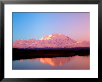 Mt. Mckinley At Sunrise With Reflections, Denali National Park, Alaska, Usa by Terry Eggers Pricing Limited Edition Print image