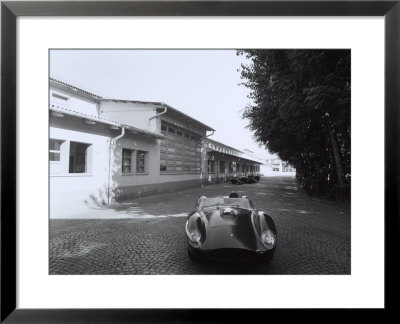 Outside View Of A Ferrari Factory by A. Villani Pricing Limited Edition Print image