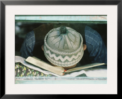 Student Sleeps With His Forehead Resting On His Book by James L. Stanfield Pricing Limited Edition Print image