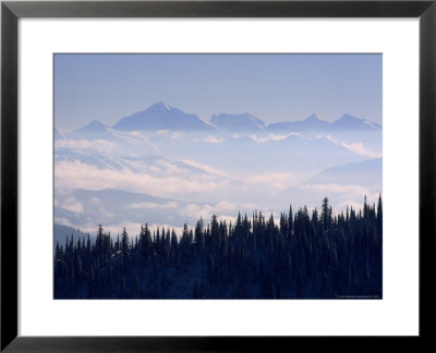 Clouds Envelope The Rocky Mountains Near Whitefish by Gordon Wiltsie Pricing Limited Edition Print image