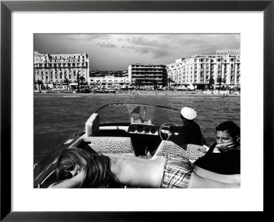 People Sunbathing During The Cannes Film Festival by Paul Schutzer Pricing Limited Edition Print image