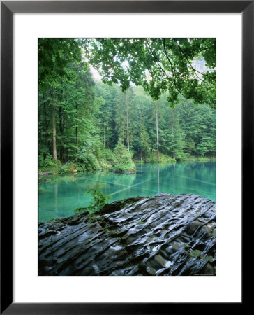 Blausee, Kandersteg, Berner Oberland, Switzerland by Jon Arnold Pricing Limited Edition Print image