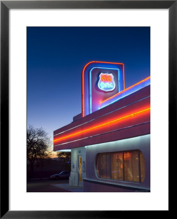 Usa, New Mexico, Albuquerque, Route 66 Diner by Alan Copson Pricing Limited Edition Print image