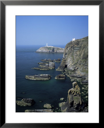 South Stack, Anglesey, Gwynedd, North Wales, Wales, United Kingdom by Roy Rainford Pricing Limited Edition Print image