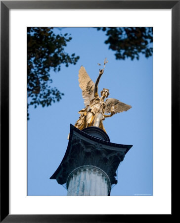Column Of The Angel Of Peace (Friedensengel), Munich, Bavaria, Germany by Yadid Levy Pricing Limited Edition Print image