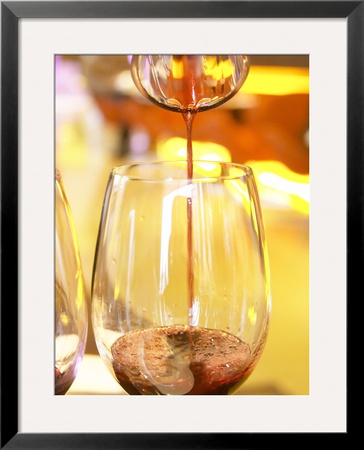 Chakanaka Wine In Decanter, Restaurant Red At Hotel Madero Sofitel, Puerto Madero by Per Karlsson Pricing Limited Edition Print image