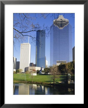 Skyscrapers, Houston, Texas, Usa by Charles Bowman Pricing Limited Edition Print image