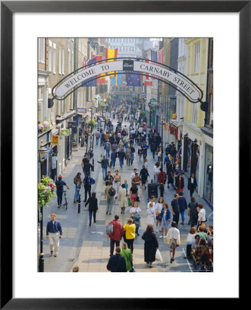 Carnaby Street, London, England, Uk by Adina Tovy Pricing Limited Edition Print image