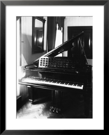 Detail Of A Steinway And Sons Piano In A Room by Carlo Wulz Pricing Limited Edition Print image