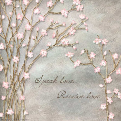 Cherry Blossom, Speak Love by Nick Biscardi Pricing Limited Edition Print image