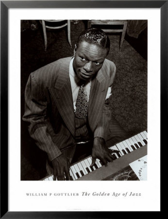 Nat King Cole by William P. Gottlieb Pricing Limited Edition Print image