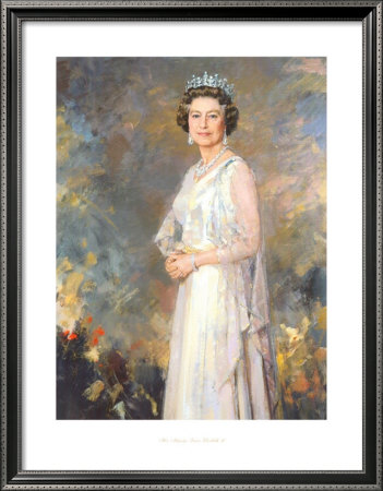 Her Majesty Queen Elizabeth Ii by R. Macarron Pricing Limited Edition Print image