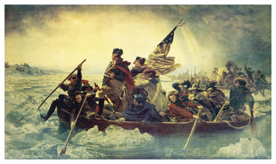 Washington Crossing The Delaware C. 1851 by Emanuel Gottlieb Leutze Pricing Limited Edition Print image