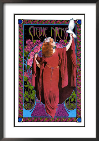 Stevie Nicks, White Winged Dove by Bob Masse Pricing Limited Edition Print image