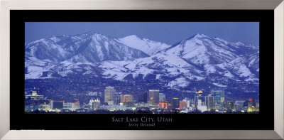 Salt Lake City, Utah by Jerry Driendl Pricing Limited Edition Print image