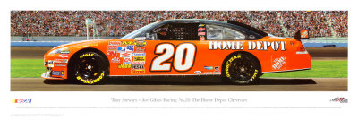 No. 20 - Tony Stewart by Christopher Gjevre Pricing Limited Edition Print image