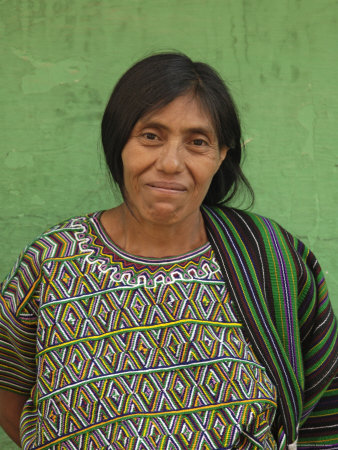 Woman Posing In Traditional Dress, Nebaj, Guatemala by Dennis Kirkland Pricing Limited Edition Print image