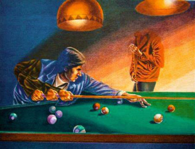 Billard by Jean-Claude Meynard Pricing Limited Edition Print image