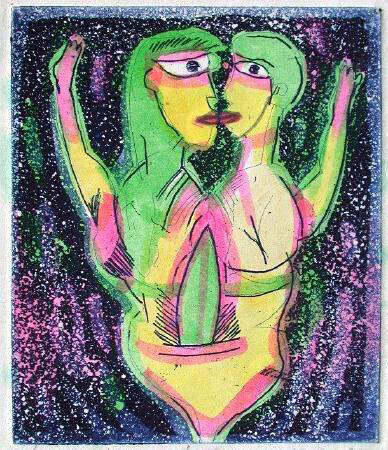 Couple Iv by Mario Murua Pricing Limited Edition Print image