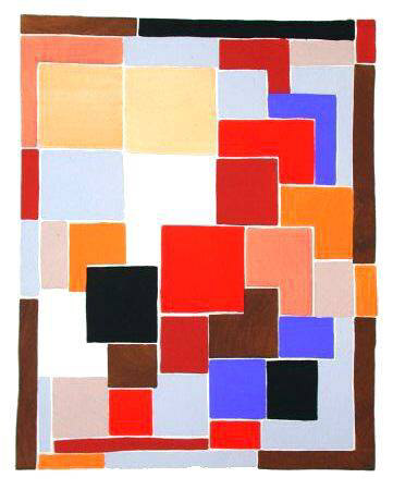 Compositions Couleurs Idees No. 36 by Sonia Delaunay-Terk Pricing Limited Edition Print image