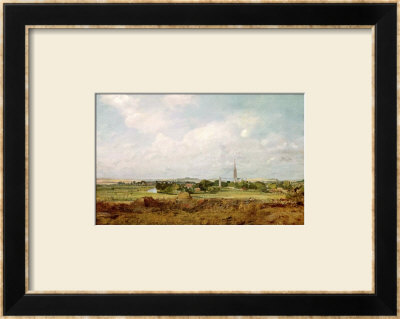 View Of Salisbury by John Constable Pricing Limited Edition Print image