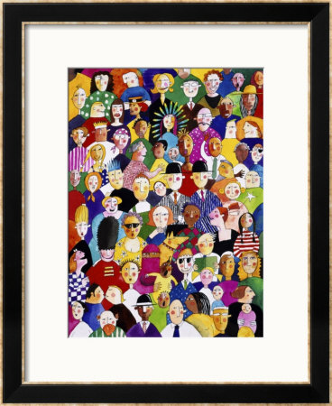 Crowd by Judy Byford Pricing Limited Edition Print image