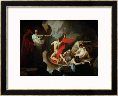 Charon Conveying The Souls Of The Dead Across The Styx, 1860 by Konstantin Petrovich Pomerantsev Pricing Limited Edition Print image