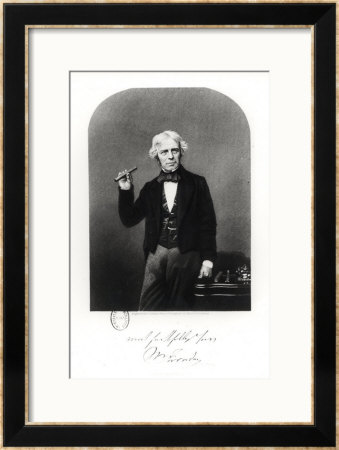 Portrait Of Michael Faraday (1791-1867) by Henry Adlard Pricing Limited Edition Print image