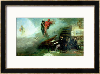 Recalling The Faust Fantasy, 1866 by Mariano Fortuny Y Marsal Pricing Limited Edition Print image