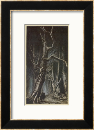 Enter The Two Brothers by Arthur Rackham Pricing Limited Edition Print image