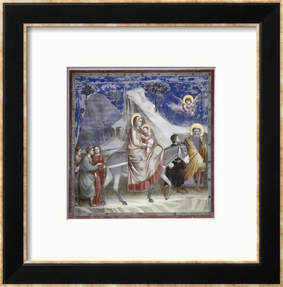 Flight Into Egypt by Giotto Di Bondone Pricing Limited Edition Print image