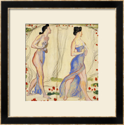 Die Cempfindung I: Study by Ferdinand Hodler Pricing Limited Edition Print image