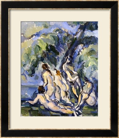 Bathing Study For Les Grandes Baigneuses, Circa 1902-1906 by Paul Cézanne Pricing Limited Edition Print image