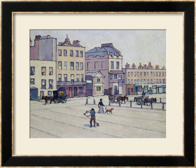 The Weigh House, Cumberland Market, Circa 1914 by Robert Bevan Pricing Limited Edition Print image