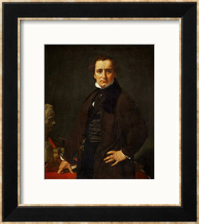 Lorenzo Bartolini (1777-1850), Sculptor, Painted In Florence, 1820 by Jean-Auguste-Dominique Ingres Pricing Limited Edition Print image