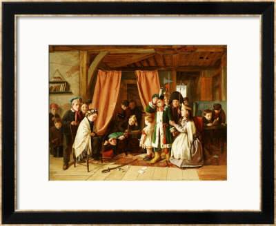 The Play Scene In Hamlet by Charles Hunt Pricing Limited Edition Print image