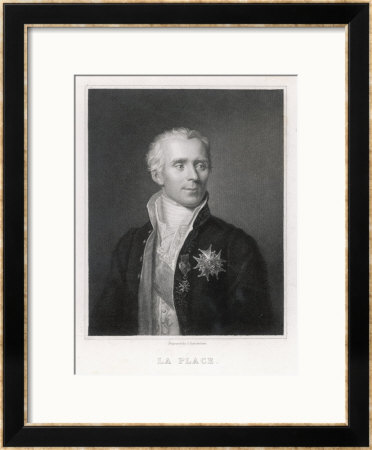 Pierre-Simon De Laplace French Astronomer And Mathematician by J. Posselwhite Pricing Limited Edition Print image