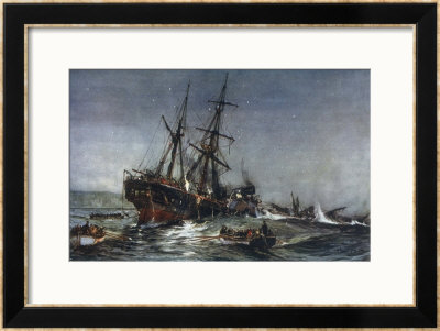 The Sinking Of The Birkenhead Troopship by Charles Dixon Pricing Limited Edition Print image