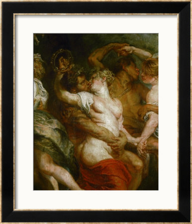 Satyr Embracing A Bacchante by Peter Paul Rubens Pricing Limited Edition Print image