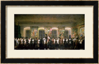 Banquet At Night, 1640 by Wolfgang Heimbach Pricing Limited Edition Print image