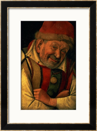 Gonella, The Ferrara Court Jester, Circa 1445 by Jean Fouquet Pricing Limited Edition Print image
