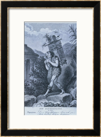 Papageno: I Am The Birdcatcher, Yes! Always Cheerful, Fiddle-Di-I, Fiddle-Di-Da! by Johann Heinrich Ramberg Pricing Limited Edition Print image