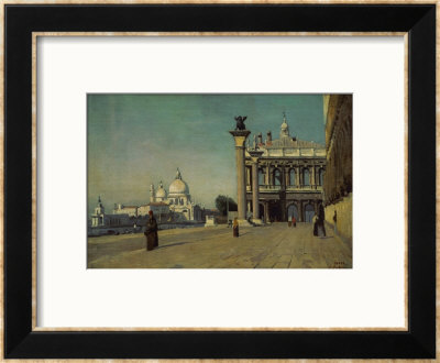 Morning In Venice, 1834 by Jean-Baptiste-Camille Corot Pricing Limited Edition Print image