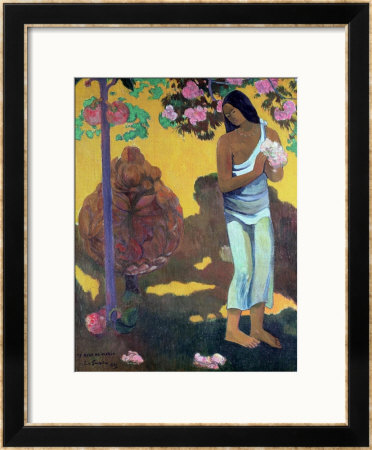 Te Avae No Maria 1899 by Paul Gauguin Pricing Limited Edition Print image