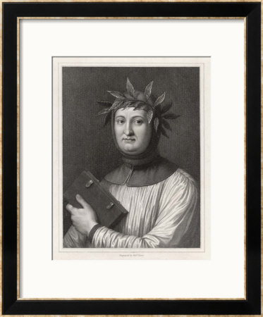 Francesco Petrarch Italian Poet by Robert Hart Pricing Limited Edition Print image